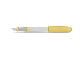 Kaweco Perkeo Light Spring Fine Nib Gray/Yellow Fountain Pen 10001822