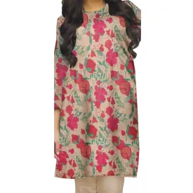 1PC- Unstitched Printed Khaddar Shirt PW8342