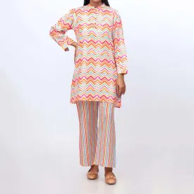 2PC- Printed Khaddar Suit PW9103