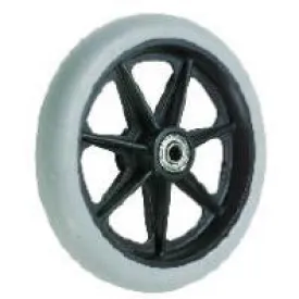 6"x 1 - 1/4" Castor Wheel, Grey