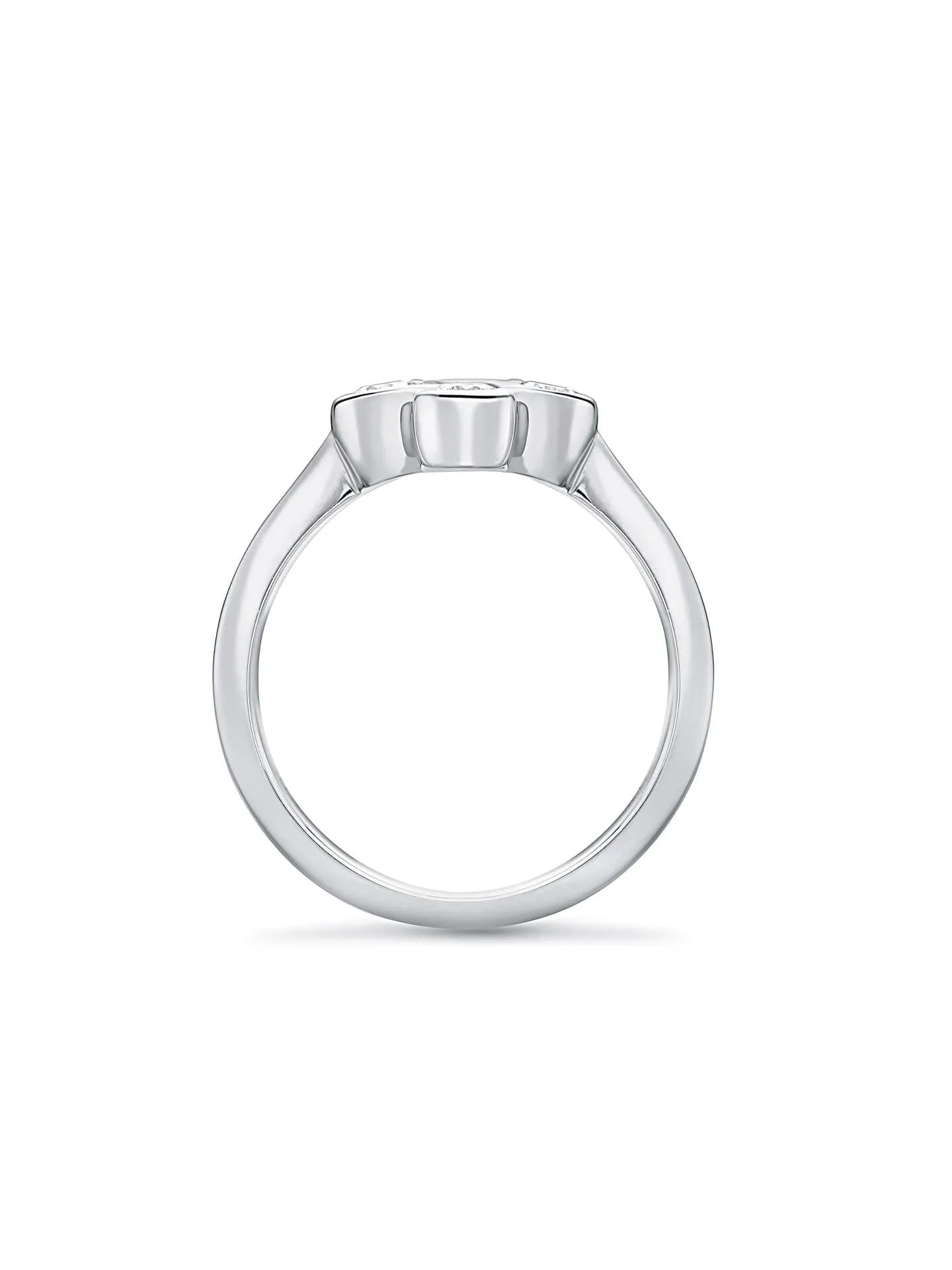 Be Boodles Classic Motif White Gold Ring