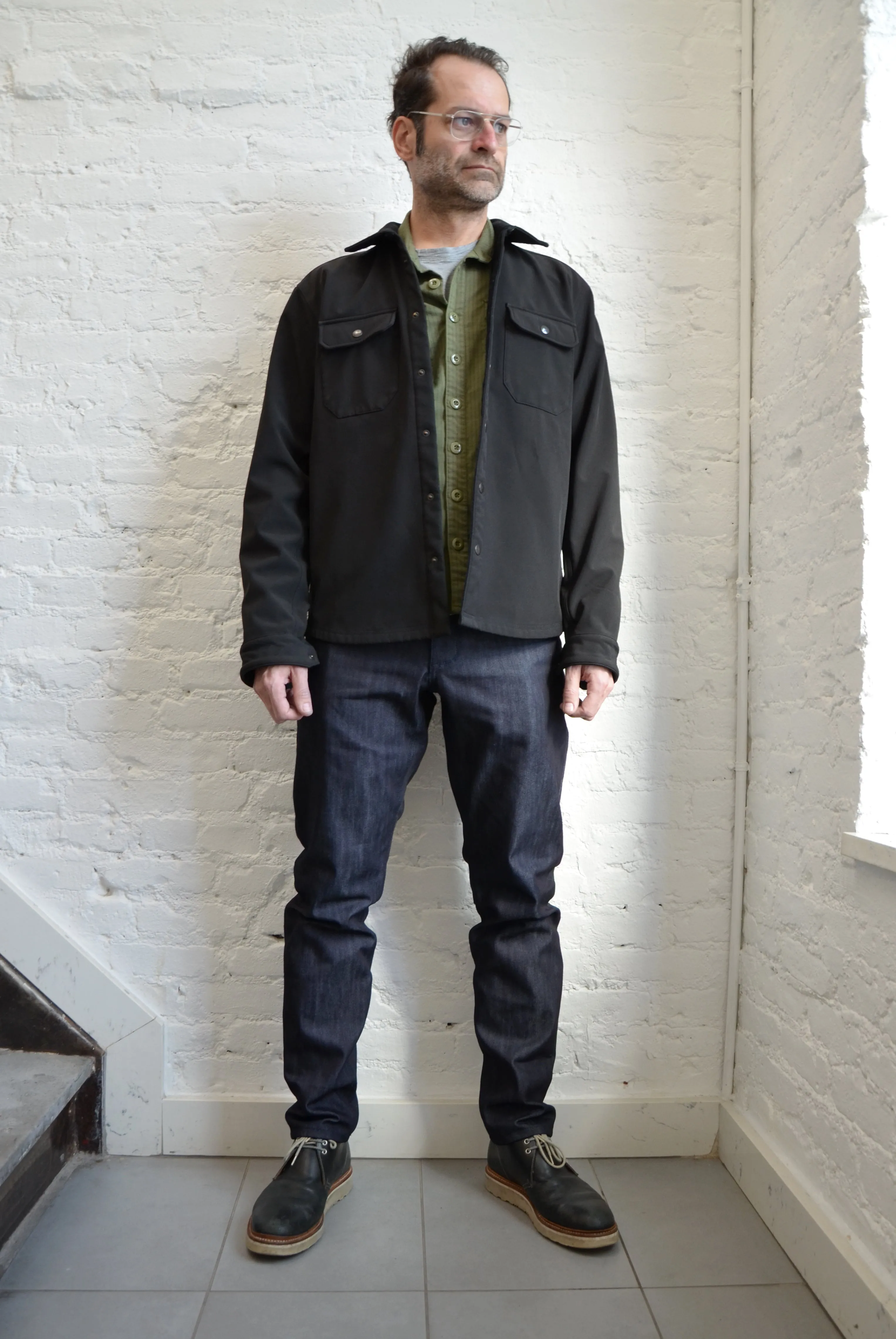 _blk label Kurabo INDIGO denim REGULAR FIT JEANS