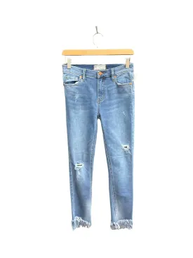 Blue Denim Jeans Skinny Free People, Size 2