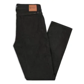 BRIXTON RESERVE 5-PKT DENIM PANT - WORN BLACK