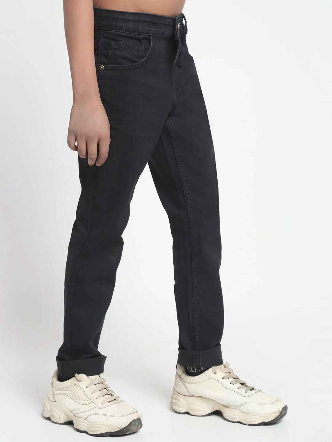 Cantabil Boy's Black Jeans