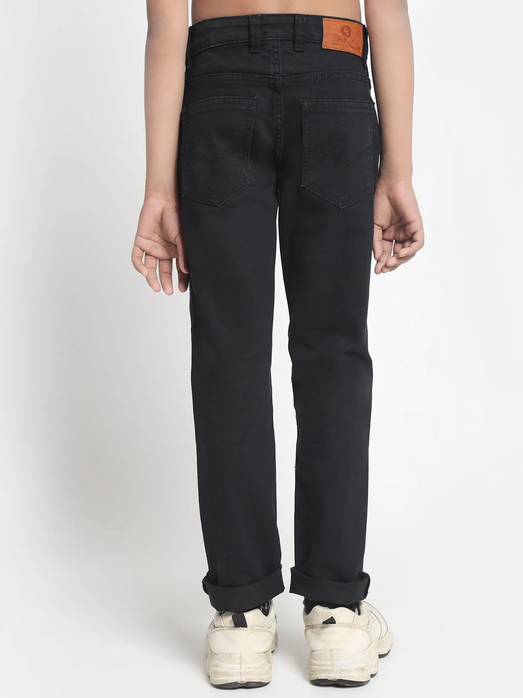 Cantabil Boy's Black Jeans