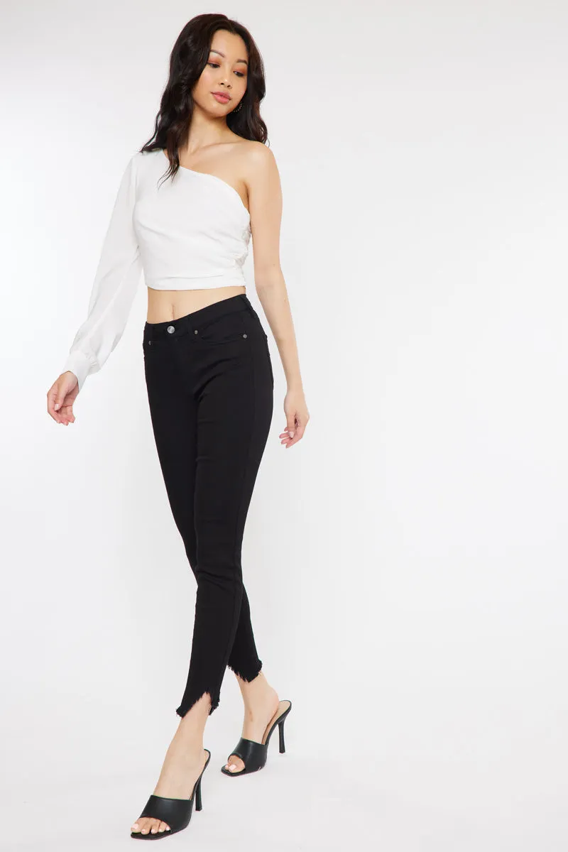 Dayana High Rise Ankle Skinny Jeans