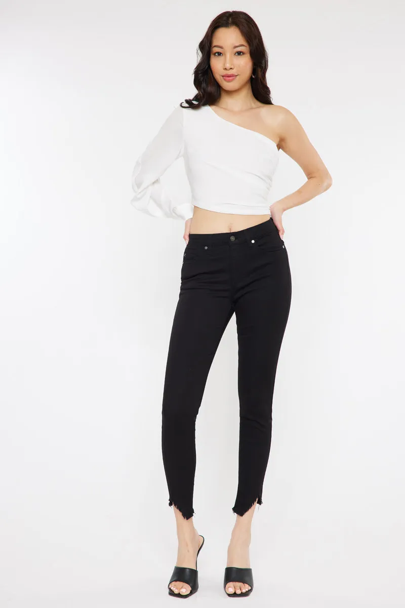 Dayana High Rise Ankle Skinny Jeans