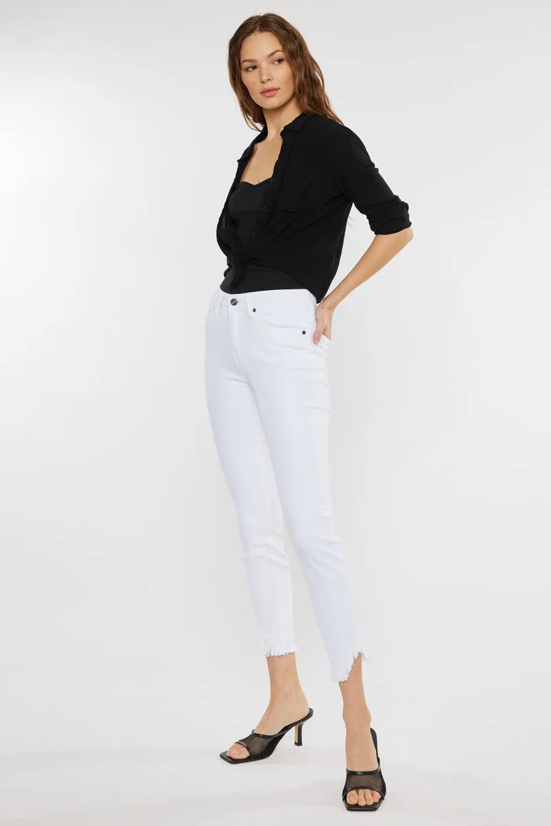 Dayana High Rise Ankle Skinny Jeans