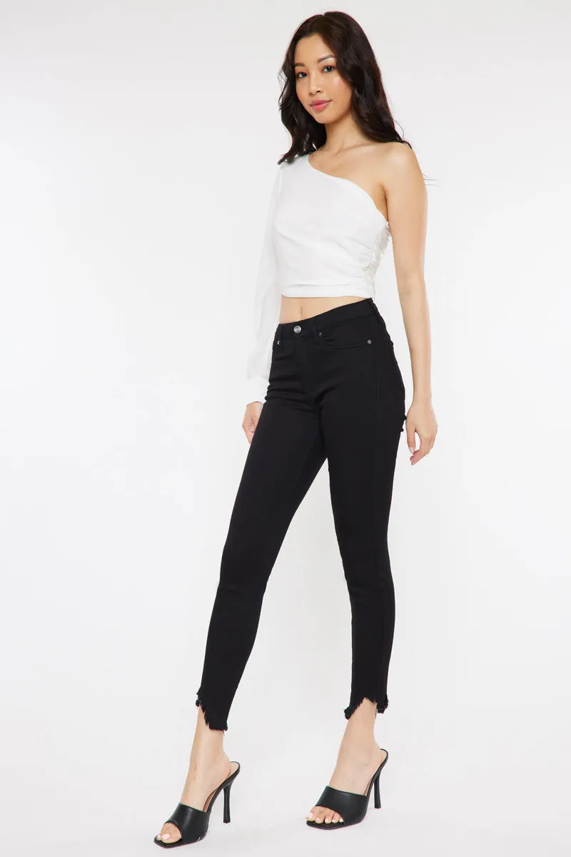 Dayana High Rise Ankle Skinny Jeans