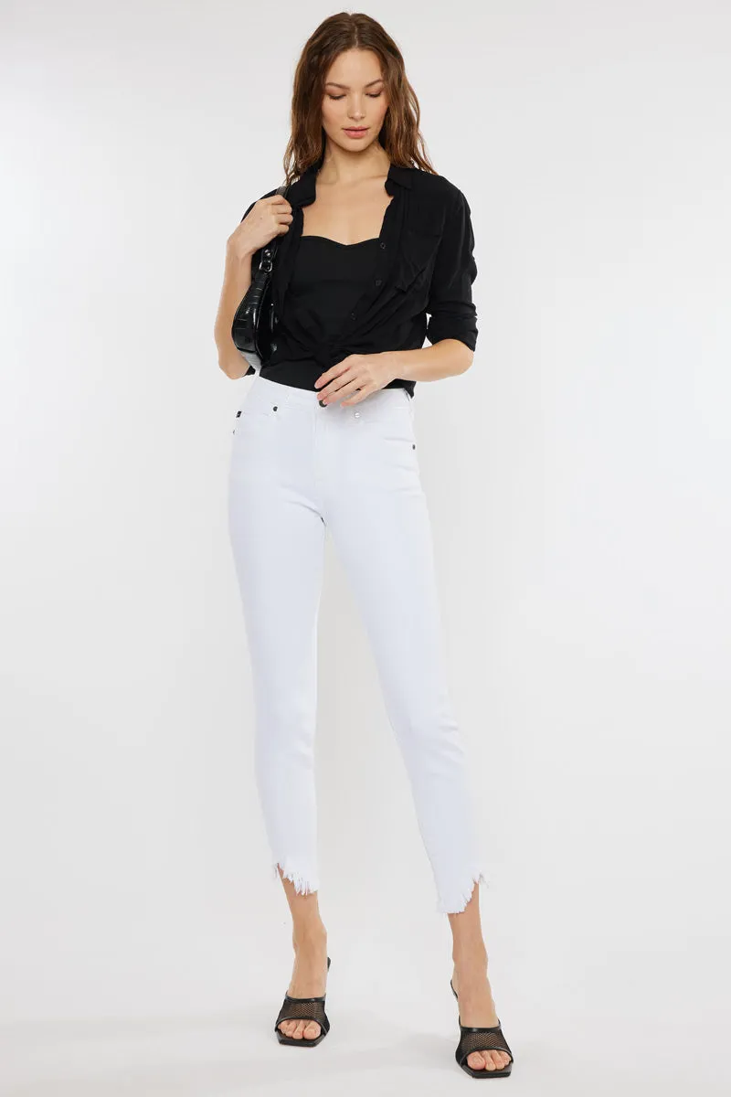 Dayana High Rise Ankle Skinny Jeans