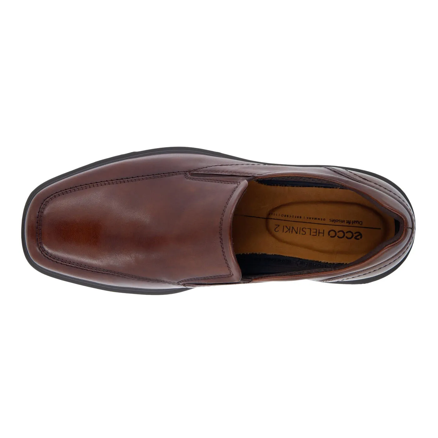 Ecco Helsinki 2.0 Apron Toe Slip-On Cognac Men's