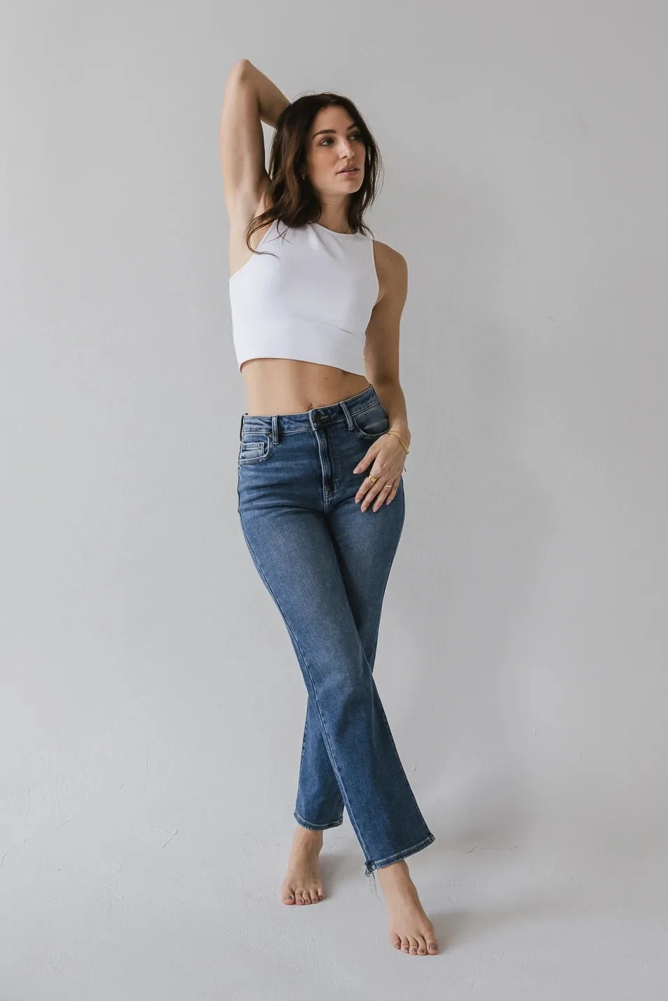 Ellery Straight Leg Jeans in Medium Wash - FINAL SALE