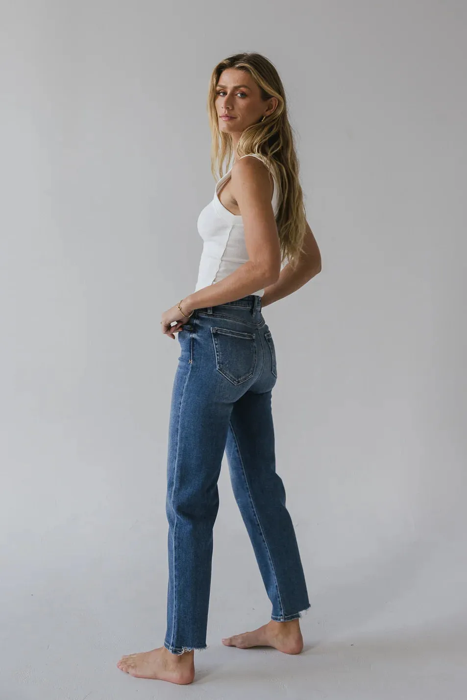 Ellery Straight Leg Jeans in Medium Wash - FINAL SALE