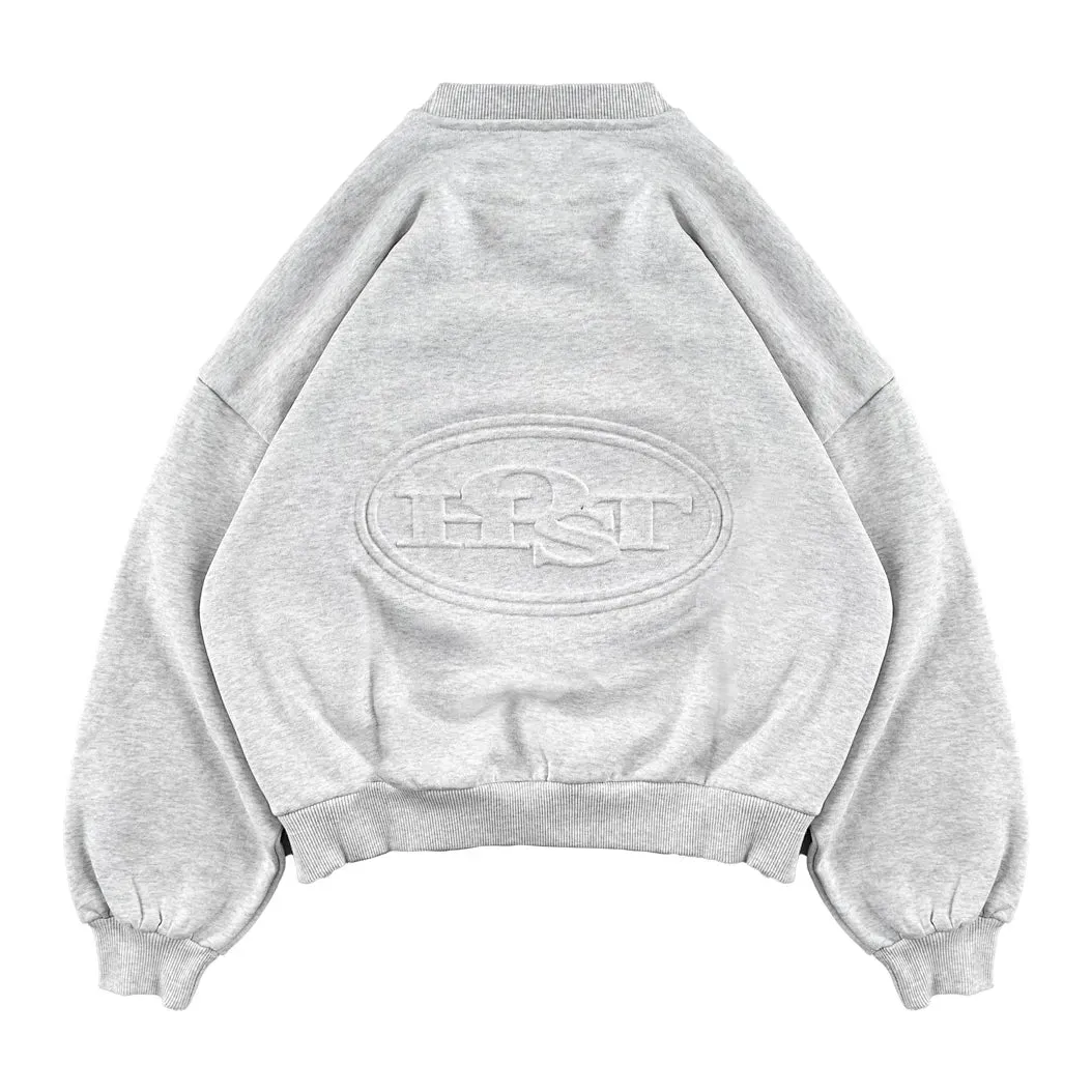 EMBOSS METAL LOGO CREWNECK
