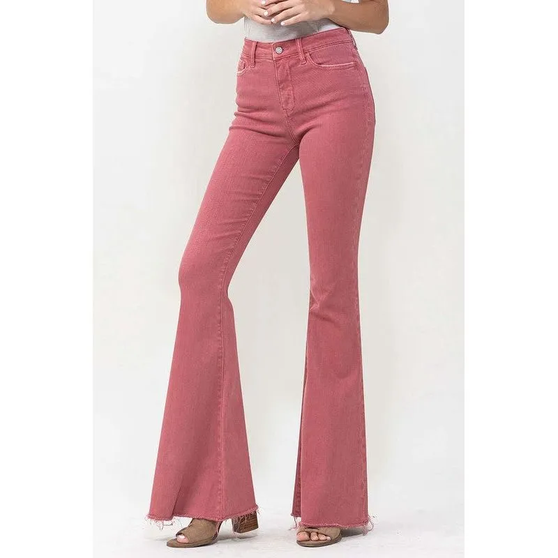 High Rise Super Flare Jeans