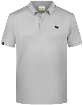 JAN 8010 ― Herren Bio-Baumwolle Polo Shirt - Soft Grau