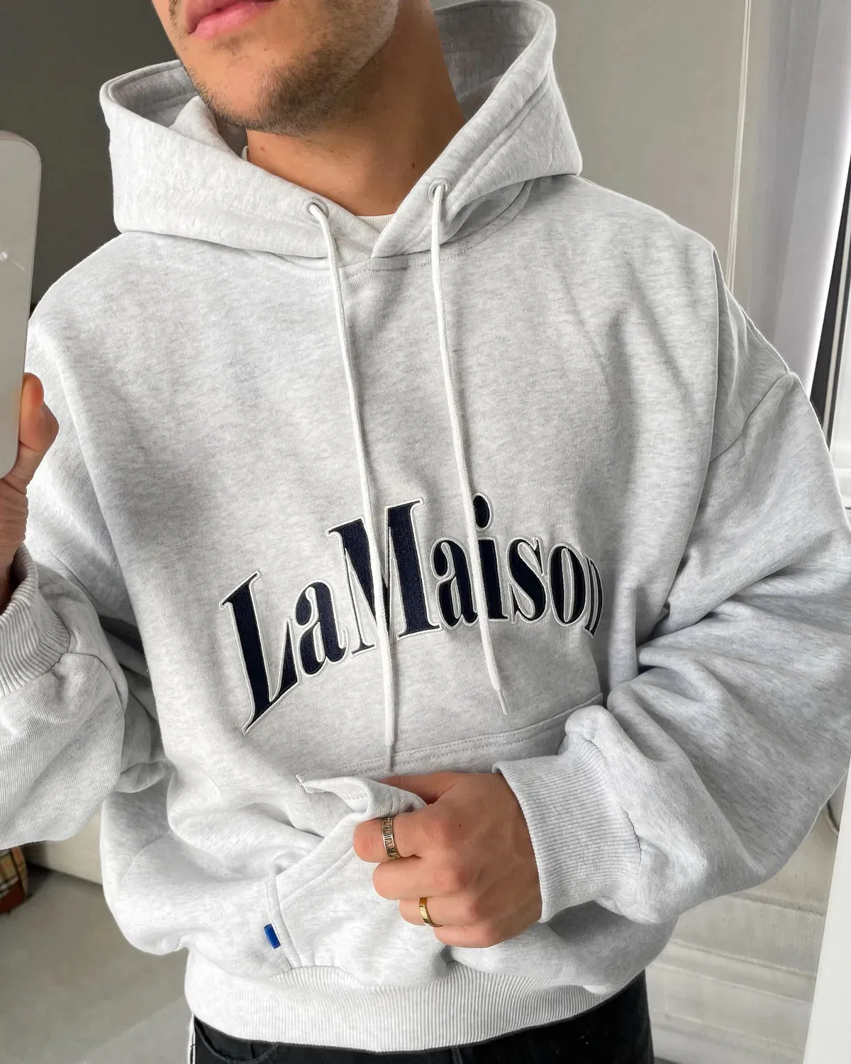 LAMAISON GREY HOODIE