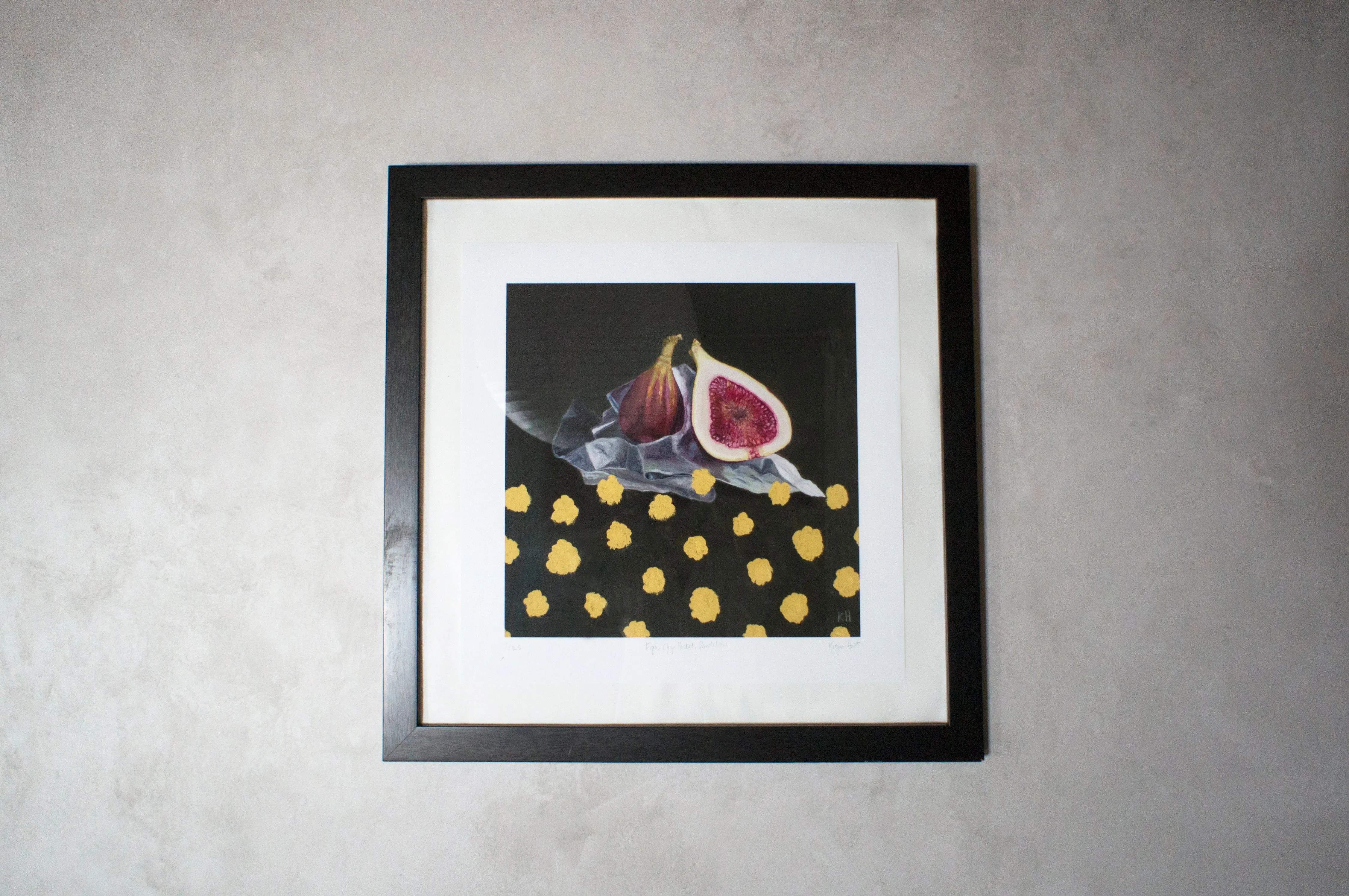 LIMITED EDITION PRINT 'Figs, Chip Packet, Dandelions' [ MEDIUM ]