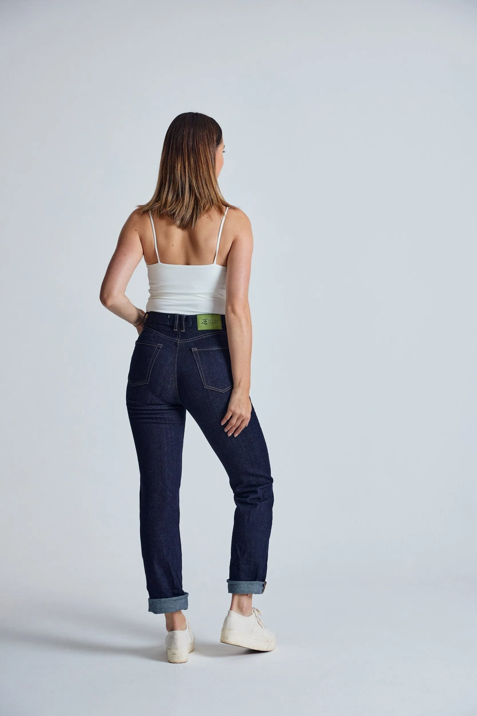 LUCILLE Rinse - Organic Cotton Jeans by Flax & Loom