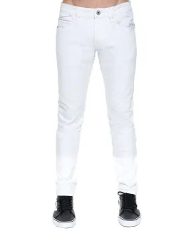 ROCKER SLIM DENIM MENS JEANS IN WHITE