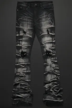 Rockstar - Sniper Super Stacked Flare Jean